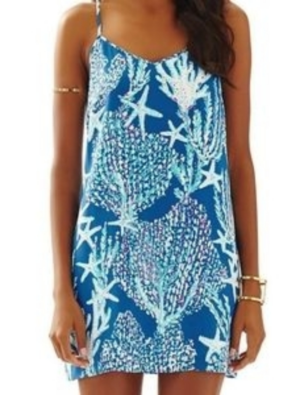 LILLY PULITZER | SZ XS | "Good Reef" mini Sundress
